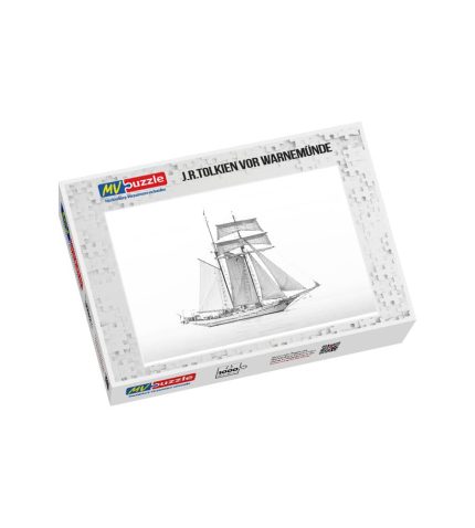 Puzzle J.R.Tolkien vor Warnemünde