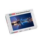 Rostocks Wahrzeichen in der Nacht