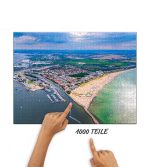 Puzzle Warnemünde im Sommer