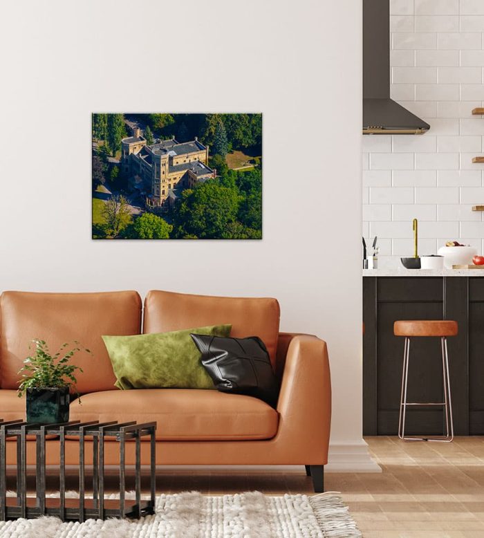 Puzzle Hotel Schloss Neetzow von oben