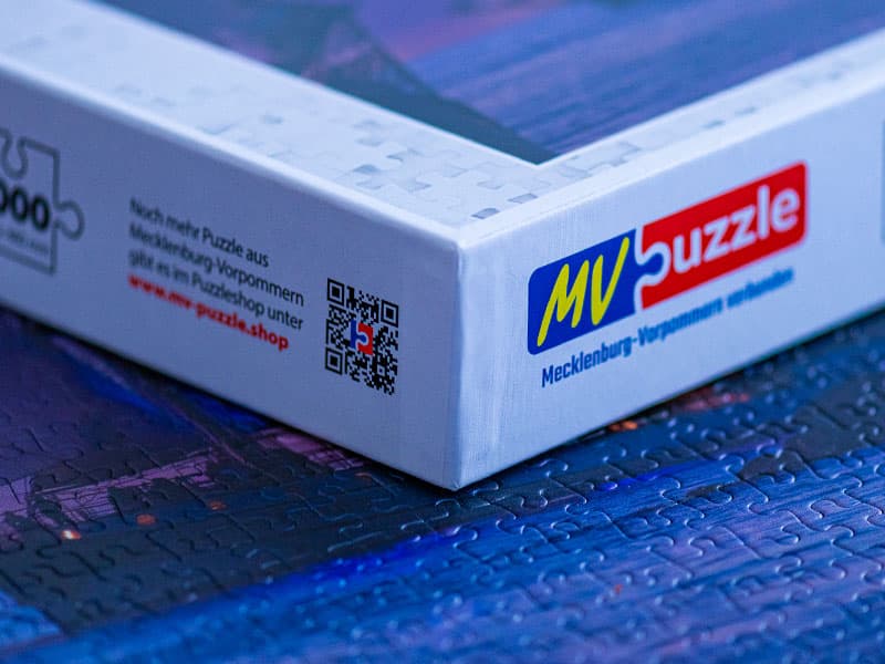 Puzzle intensive Farben