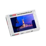 Puzzle Leuchtturm Warnemünde am Abend