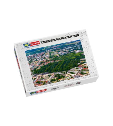 Puzzle Lindenpark Rostock von oben