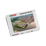 Puzzle Rostock Mitte von oben