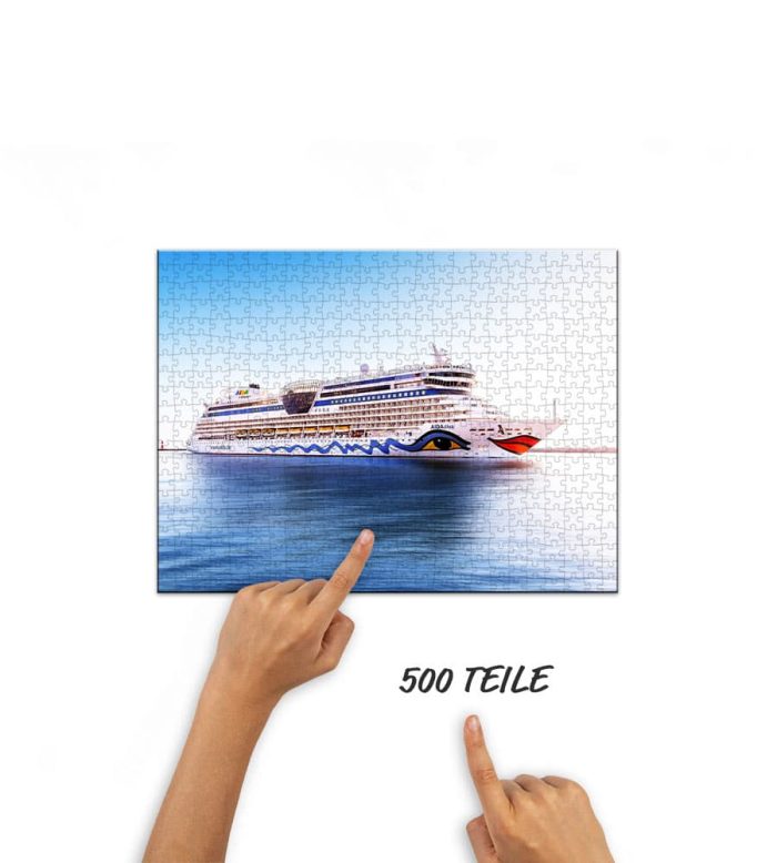 Puzzle Aida diva im Seekanal