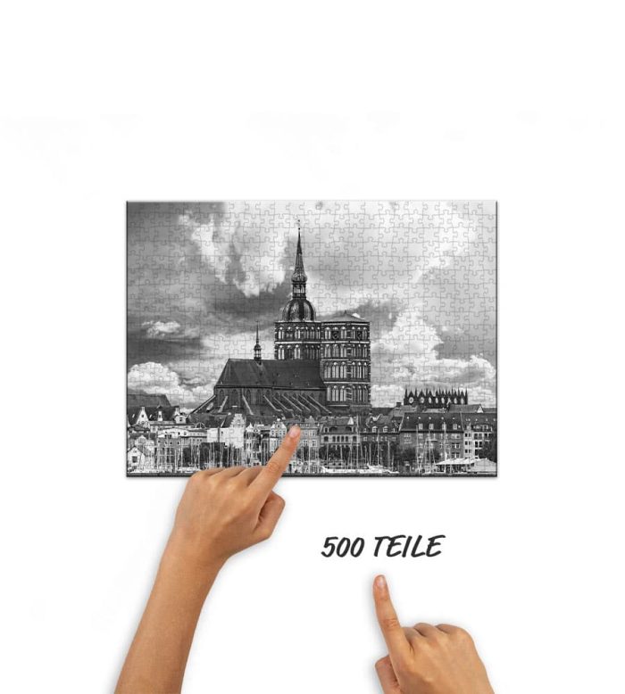Puzzle Blick auf die St. Nikolaikirche Stralsund