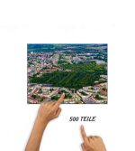 Puzzle Lindenpark Rostock von oben