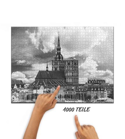 Puzzle Blick auf die St. Nikolaikirche Stralsund