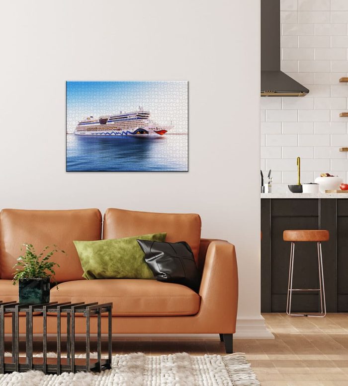 Puzzle Aida diva im Seekanal