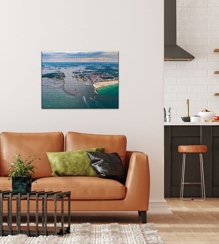 Puzzle Seekanal Rostock zur Hanse Sail