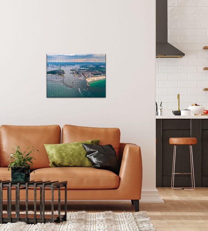 Puzzle Seekanal Rostock zur Hanse Sail