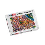 Puzzle Altstadt Plau am See von oben