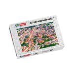 Puzzle Altstadt Wismar von oben