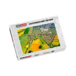 Puzzle Lichtenhagen Dorf von oben