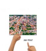 Puzzle Rostocks Norden von oben