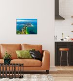 Puzzle Rostocks Norden von oben
