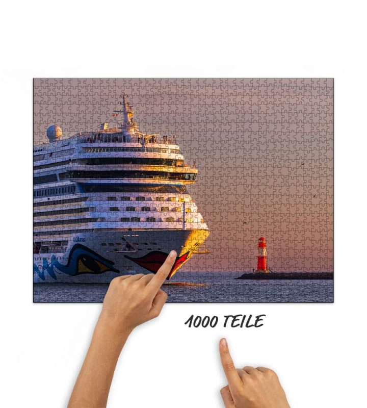 Puzzle AIDAmar am Molenfeuer