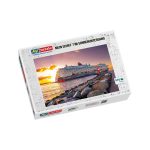 Puzzle mein Schiff 7 im Sonnenuntergang