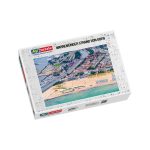 Puzzle Warnemünde Strand von oben