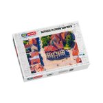 Puzzle Rathaus Teterow von oben