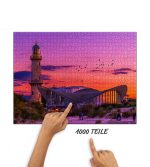 Puzzle Sonnenuntergang im Teepott