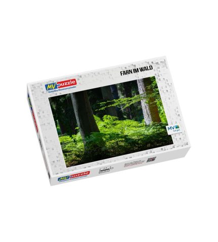 Puzzle Farn im Wald