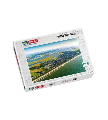 Puzzle Zingst von oben