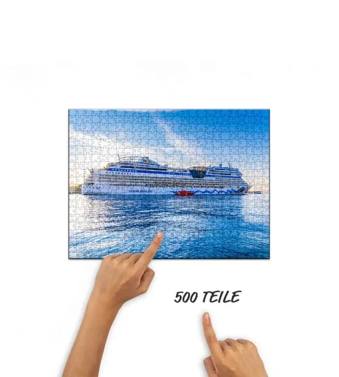 Puzzle Reise mit der AIDA mar
