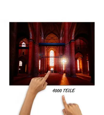 Puzzle Lichtblick in der St. Georgen Kirche