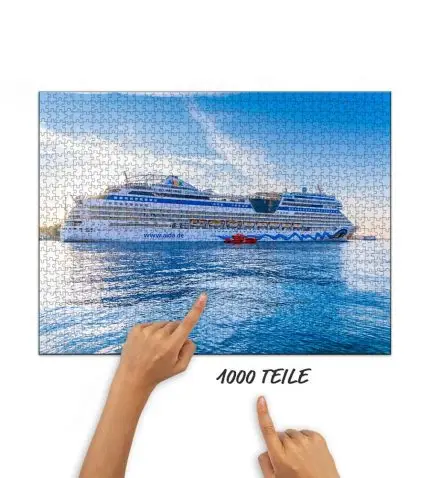 Puzzle Reise mit der AIDA mar
