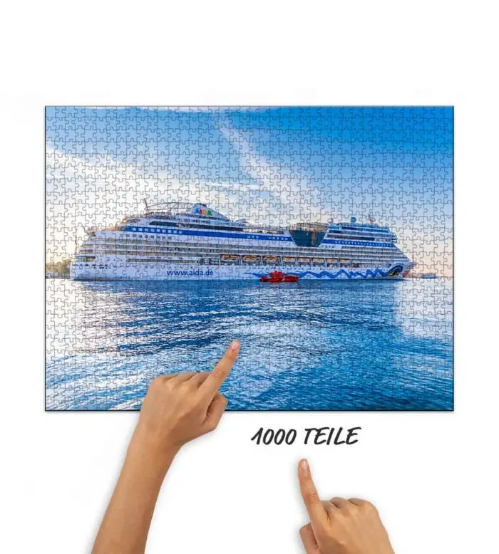 Puzzle Reise mit der AIDA mar