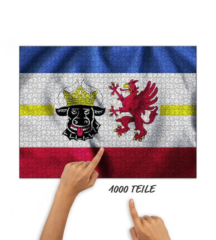 Puzzle Wappen Mecklenburg-Vorpommern