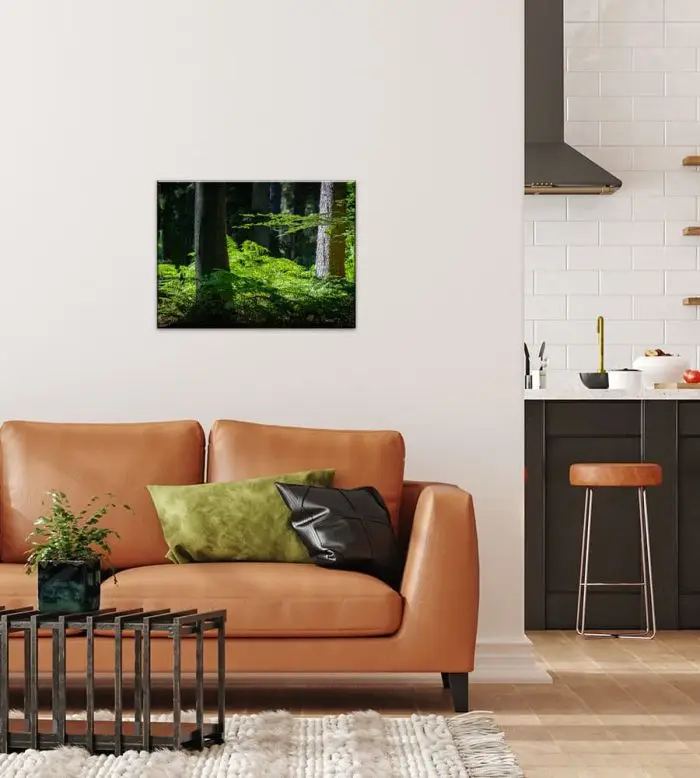 Puzzle Farn im Wald