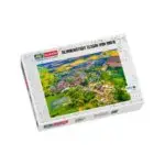 Puzzle Blumenstadt Tessin von oben