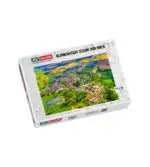 Puzzle Blumenstadt Tessin von oben