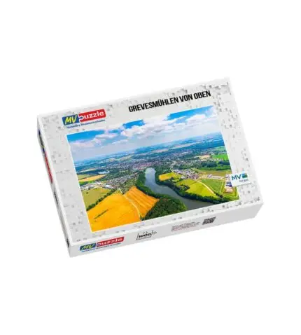 Puzzle Grevesmühlen von oben