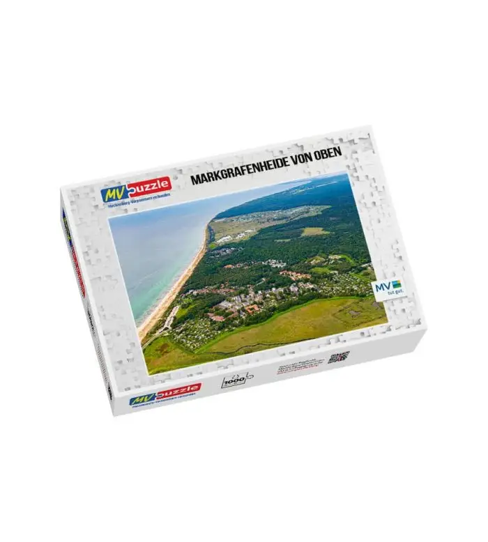 Puzzle Markgrafenheide von oben