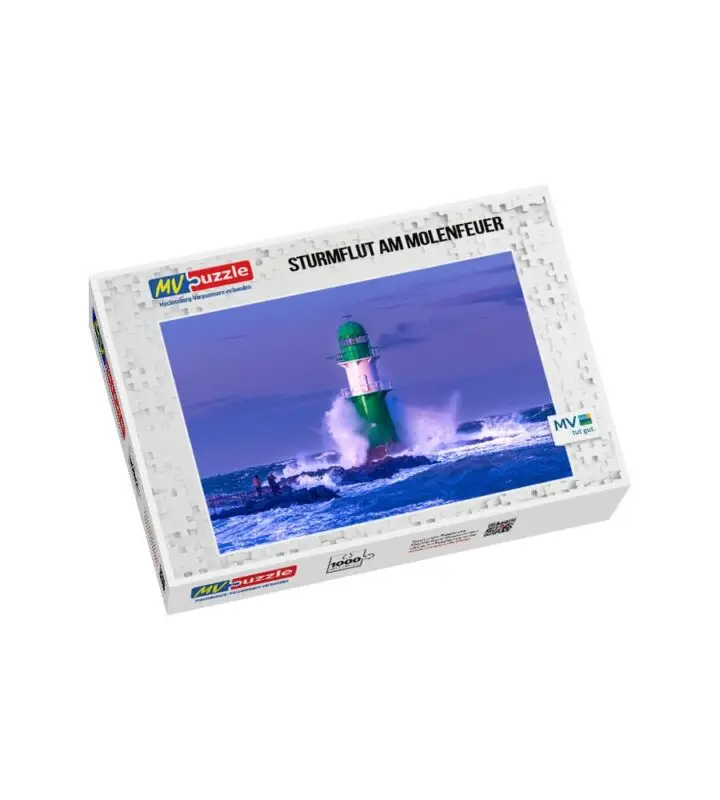 Puzzle Sturmflut am Molenfeuer