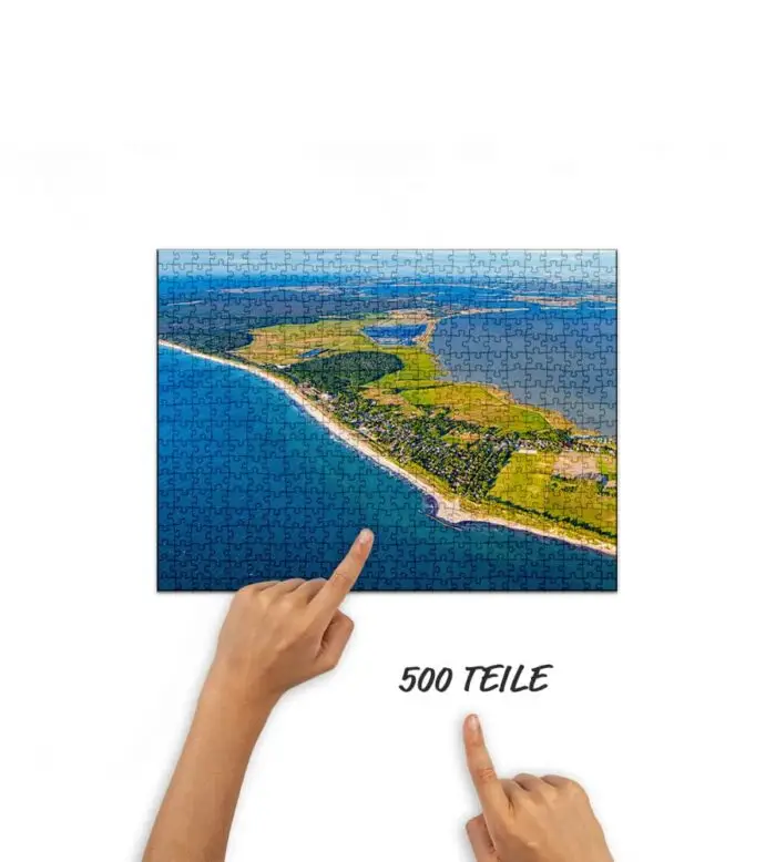 Puzzle Ahrenshoop von oben