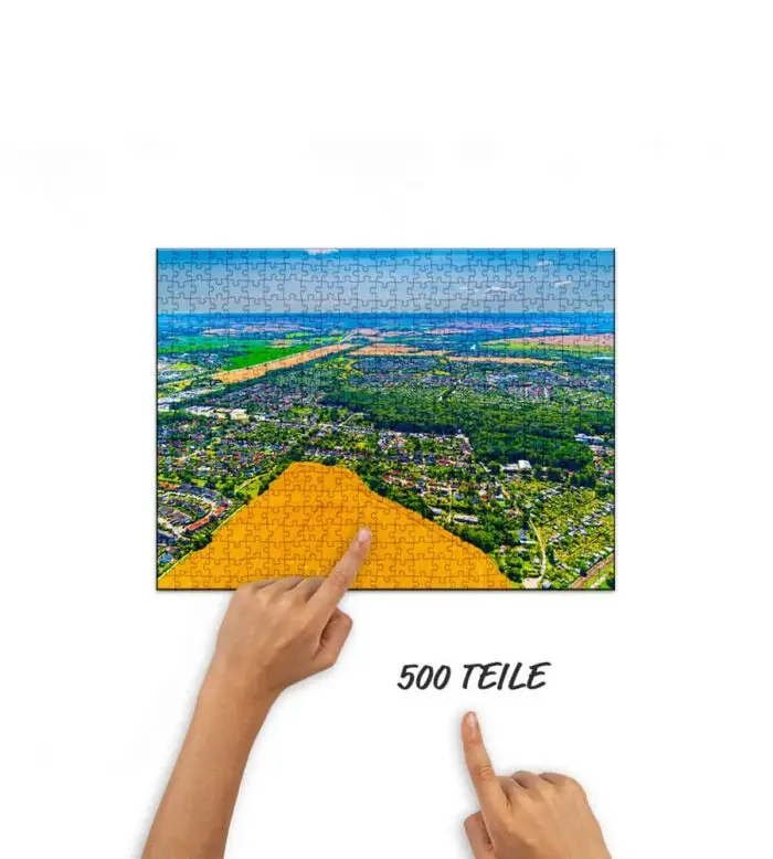 Puzzle Brinckmansdorf im Sommer