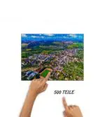 Puzzle Demmin von oben