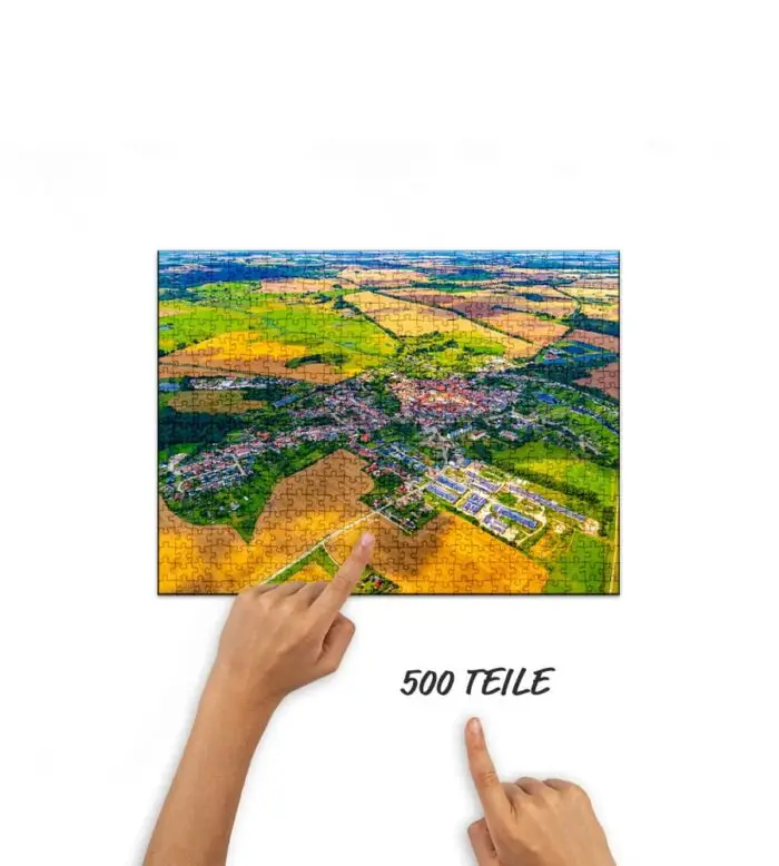 Puzzle Neukalen im Sommer