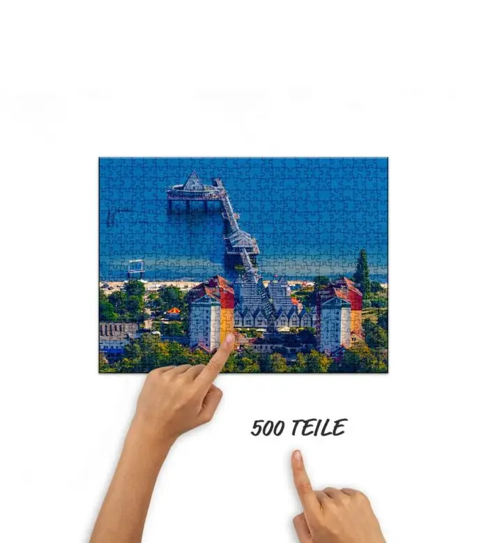Puzzle Seebrücke Heringsdorf