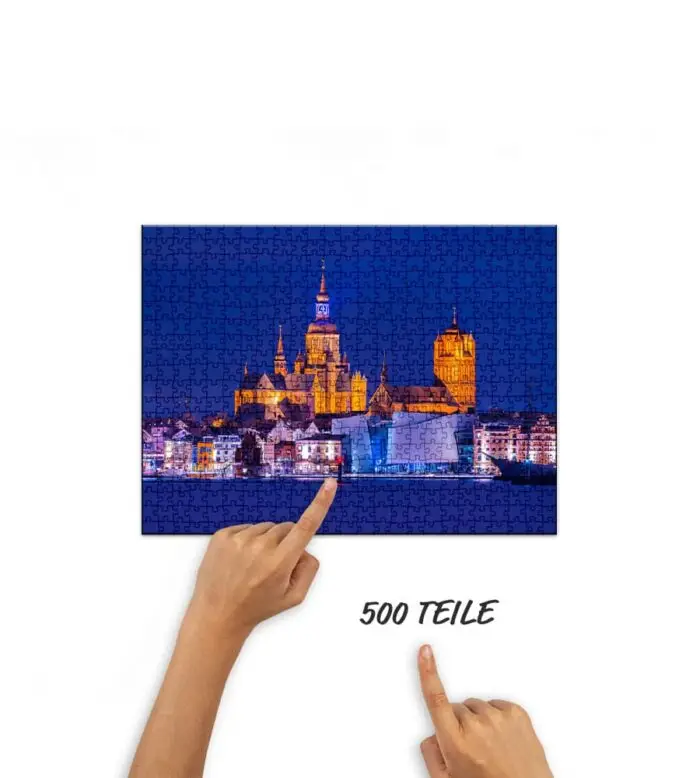 Puzzle Skyline Stralsund