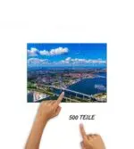 Puzzle Stralsund mit Rügenbrücke