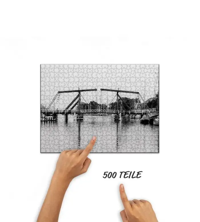 Puzzle Wiecker Klappbrücke
