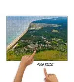 Puzzle Markgrafenheide von oben
