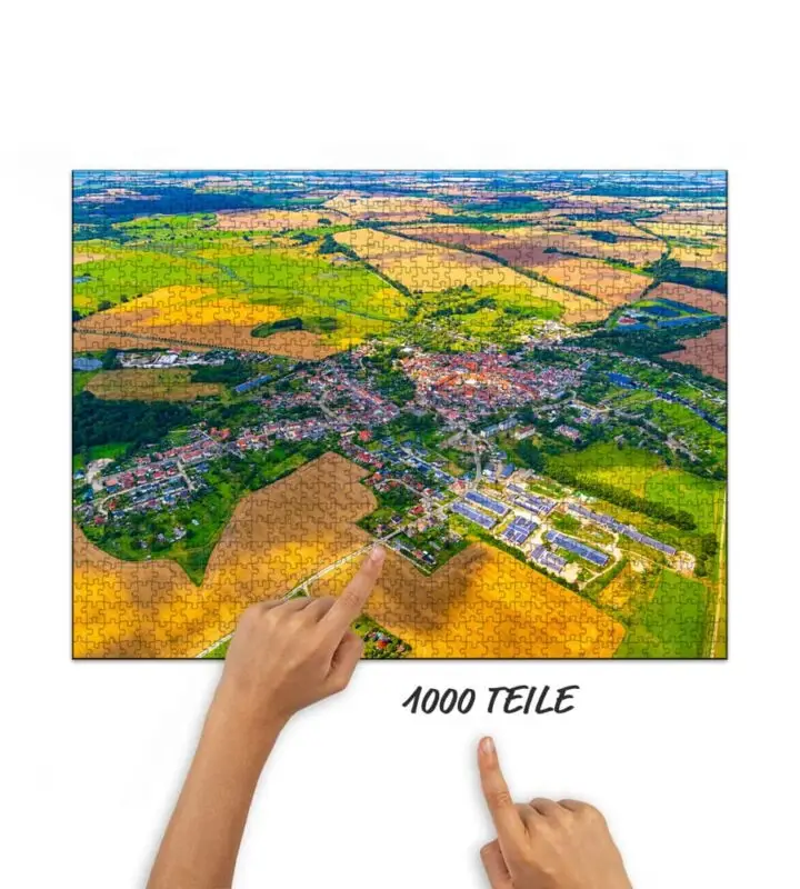 Puzzle Neukalen im Sommer