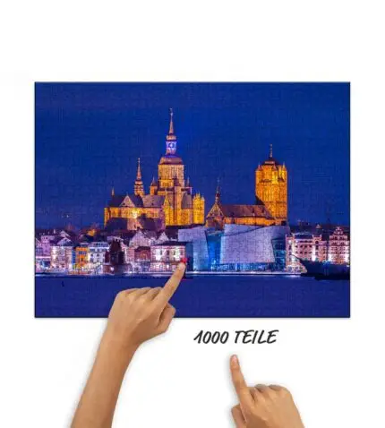 Puzzle Skyline Stralsund