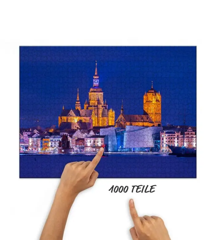 Puzzle Skyline Stralsund